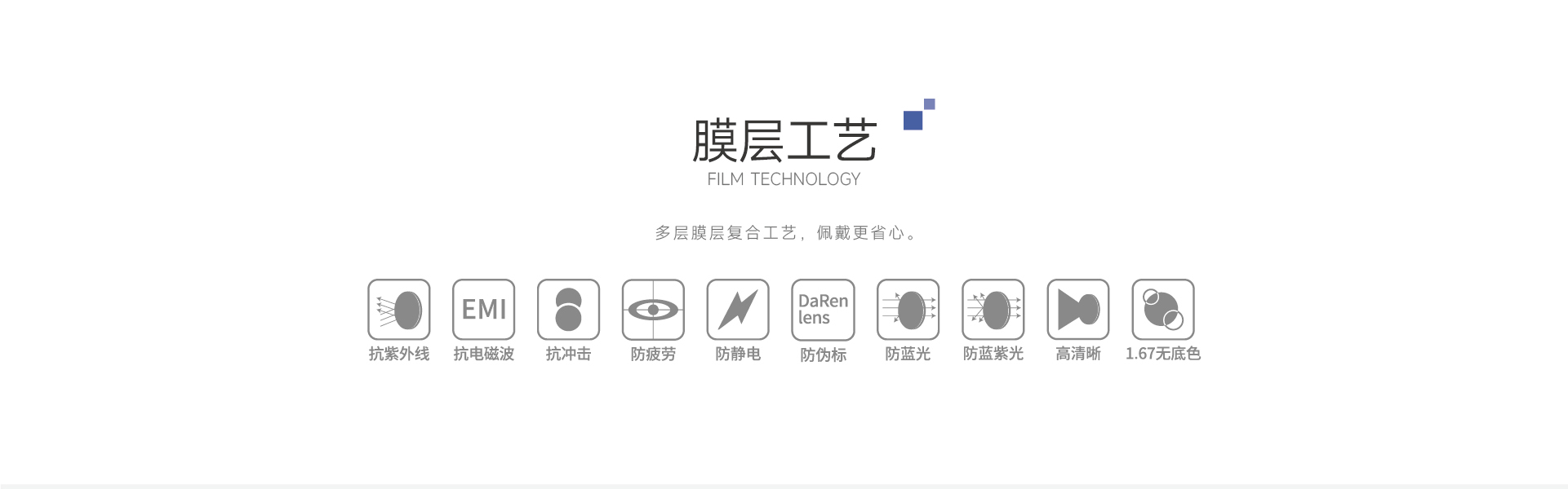 达人视界双重防蓝光镜片